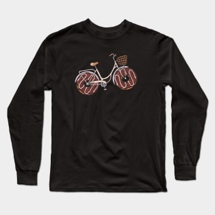 Donuts Bike Long Sleeve T-Shirt